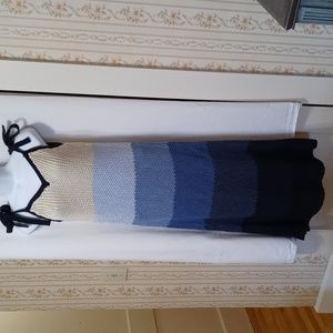 Zara Limited Edition Color Block Knit Dress Size Medium